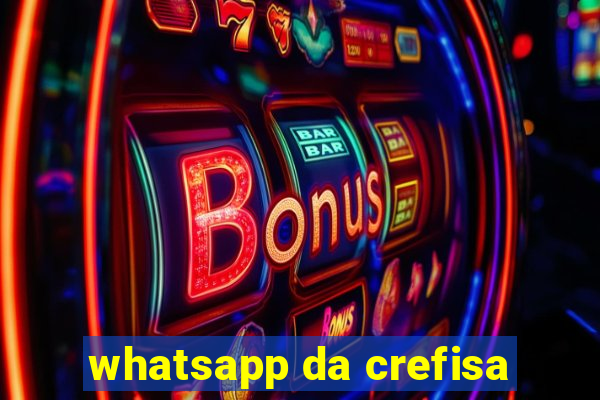 whatsapp da crefisa